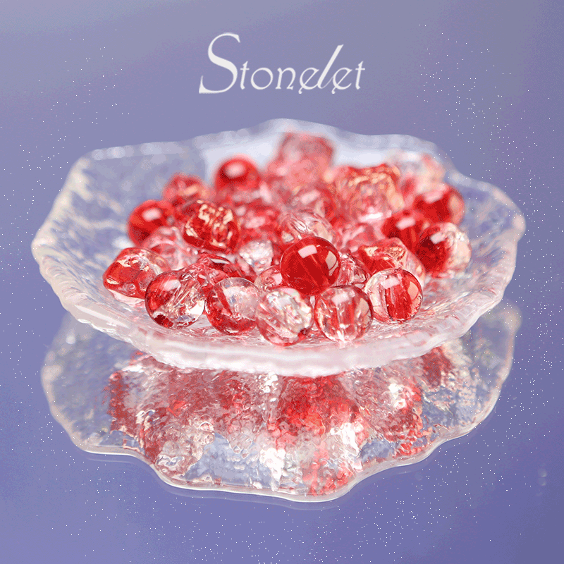 Stonelet DIY Bead Box(1oz) β Mixed Aesthetic Healing Energy Stones for Bracelet Making | Ins-Style, Relaxing, Creative Jewelry DIY Kit-9011