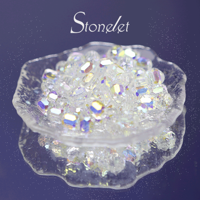 Stonelet DIY Bead Box(1oz) β Mixed Aesthetic Healing Energy Stones for Bracelet Making | Ins-Style, Relaxing, Creative Jewelry DIY Kit-9012