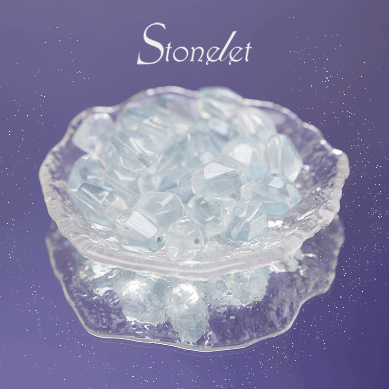 Stonelet DIY Bead Box(1oz) – Mixed Aesthetic Healing Energy Stones for Bracelet Making | Ins-Style, Relaxing, Creative Jewelry DIY Kit-9058