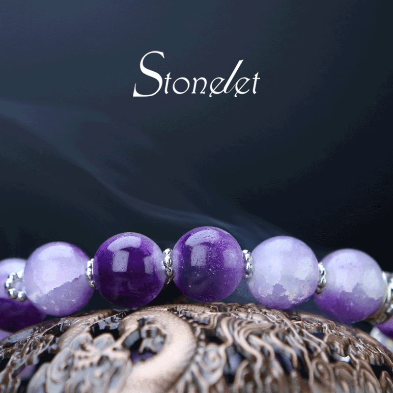 Stonelet Dreamcatcher Beaded Bracelet Feather Blooming Glass Beads Romantic Spirit Inspired Unique Gift for Girlfriend or Friend-6002