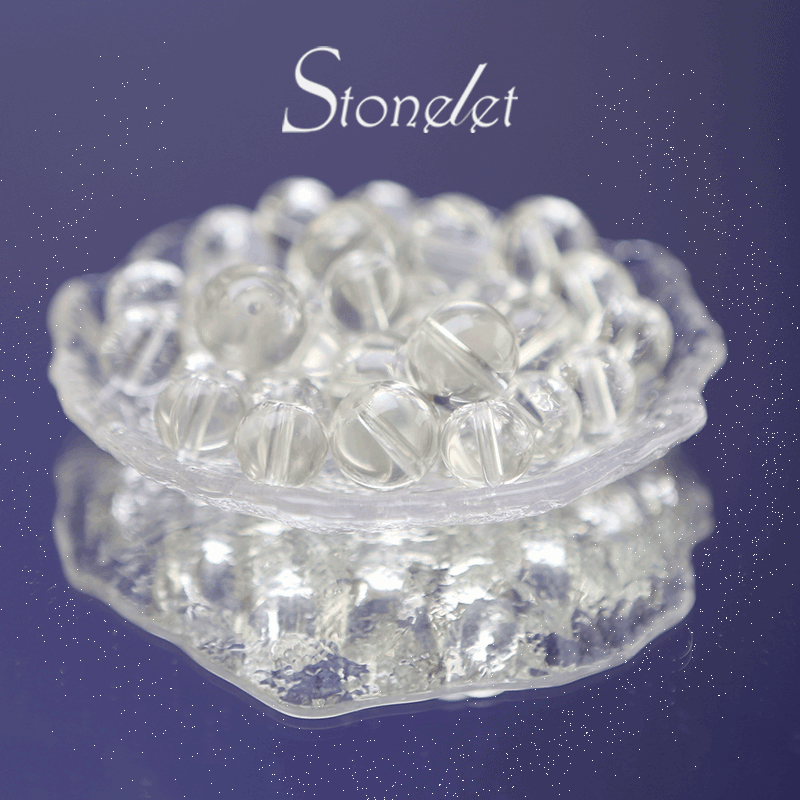 Stonelet DIY Bead Box(1oz) – Mixed Aesthetic Healing Energy Stones for Bracelet Making | Ins-Style, Relaxing, Creative Jewelry DIY Kit-9066