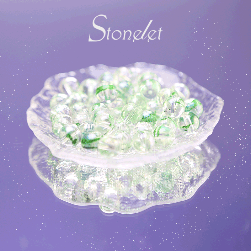 Stonelet DIY Bead Box(1oz) – Mixed Aesthetic Healing Energy Stones for Bracelet Making | Ins-Style, Relaxing, Creative Jewelry DIY Kit-9069