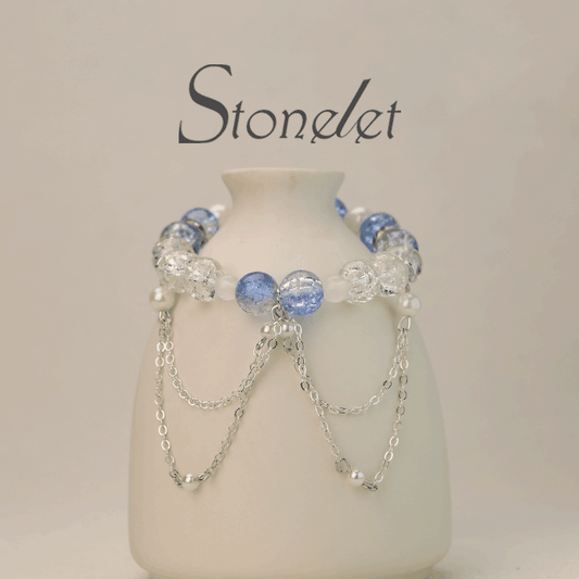 Stonelet Bestselling Forest-Inspired Moon Crystal Bracelet Colorful Sweet Design Unique Aesthetic Style Everyday Gift for Friends-6025