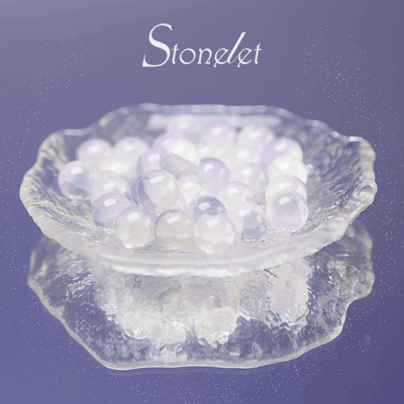 Stonelet DIY Bead Box(1oz) – Mixed Aesthetic Healing Energy Stones for Bracelet Making | Ins-Style, Relaxing, Creative Jewelry DIY Kit-9017