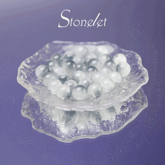 Stonelet DIY Bead Box(1oz) – Mixed Aesthetic Healing Energy Stones for Bracelet Making | Ins-Style, Relaxing, Creative Jewelry DIY Kit-9022