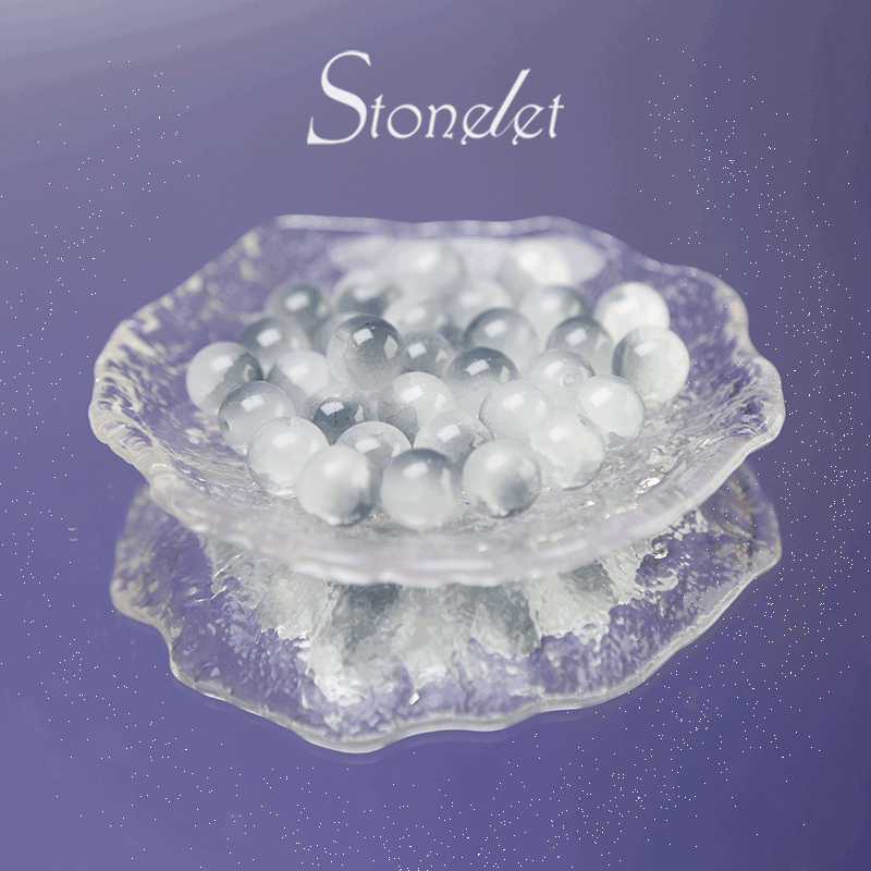 Stonelet DIY Bead Box(1oz) – Mixed Aesthetic Healing Energy Stones for Bracelet Making | Ins-Style, Relaxing, Creative Jewelry DIY Kit-9023