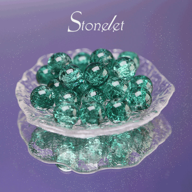 Stonelet DIY Bead Box(1oz) – Mixed Aesthetic Healing Energy Stones for Bracelet Making | Ins-Style, Relaxing, Creative Jewelry DIY Kit-9026