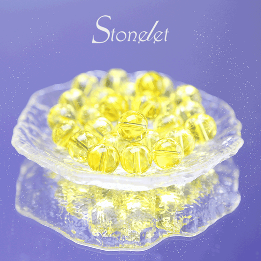 Stonelet DIY Bead Box(1oz) – Mixed Aesthetic Healing Energy Stones for Bracelet Making | Ins-Style, Relaxing, Creative Jewelry DIY Kit-9003