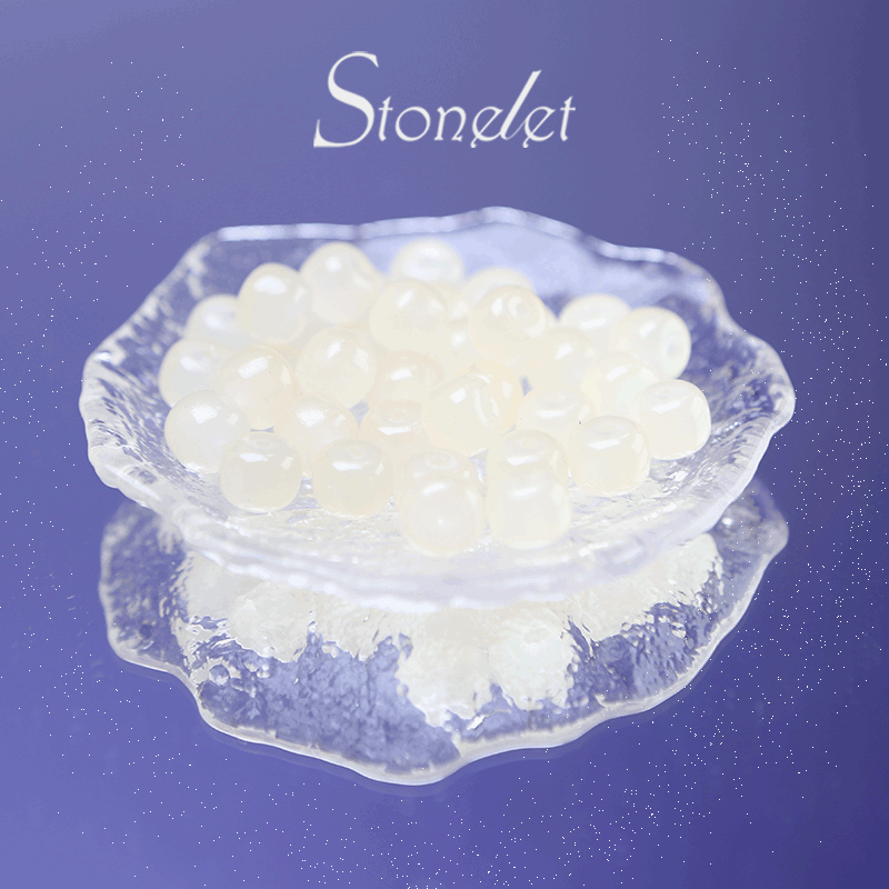 Stonelet DIY Bead Box(1oz) – Mixed Aesthetic Healing Energy Stones for Bracelet Making | Ins-Style, Relaxing, Creative Jewelry DIY Kit-9040