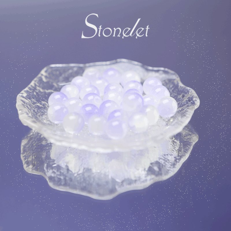 Stonelet DIY Bead Box(1oz) – Mixed Aesthetic Healing Energy Stones for Bracelet Making | Ins-Style, Relaxing, Creative Jewelry DIY Kit-9041