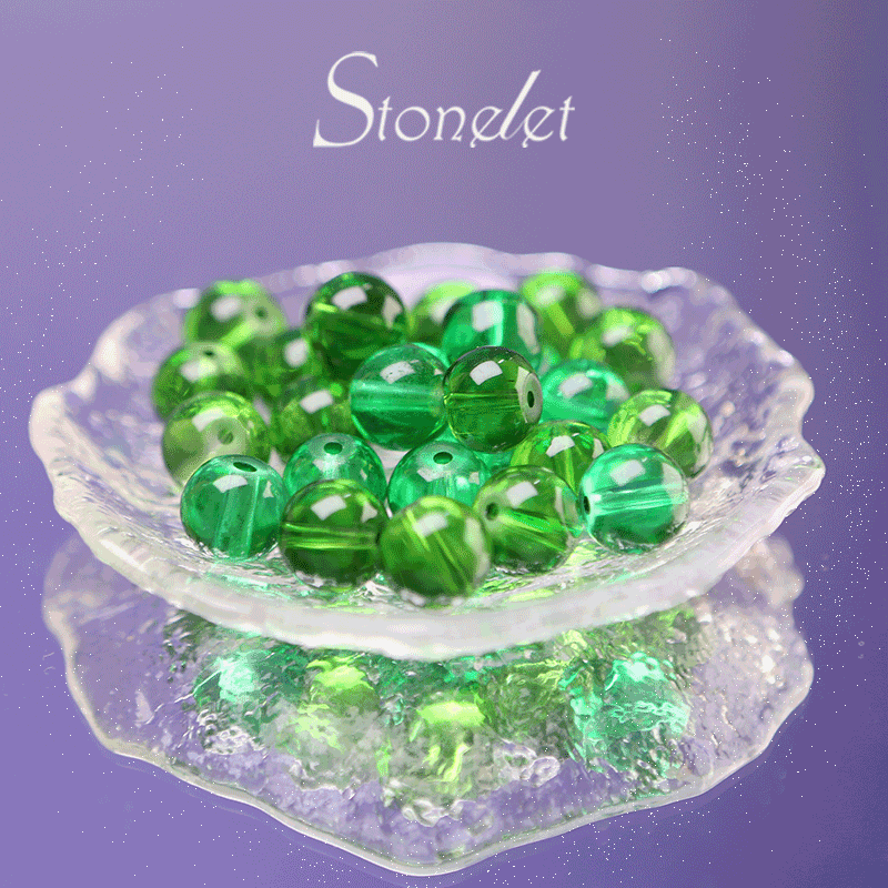 Stonelet DIY Bead Box(1oz) – Mixed Aesthetic Healing Energy Stones for Bracelet Making | Ins-Style, Relaxing, Creative Jewelry DIY Kit-9004