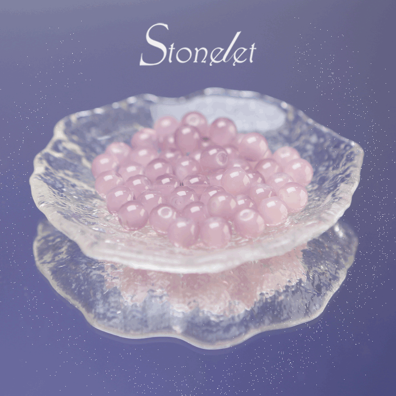 Stonelet DIY Bead Box(1oz) – Mixed Aesthetic Healing Energy Stones for Bracelet Making | Ins-Style, Relaxing, Creative Jewelry DIY Kit-9053