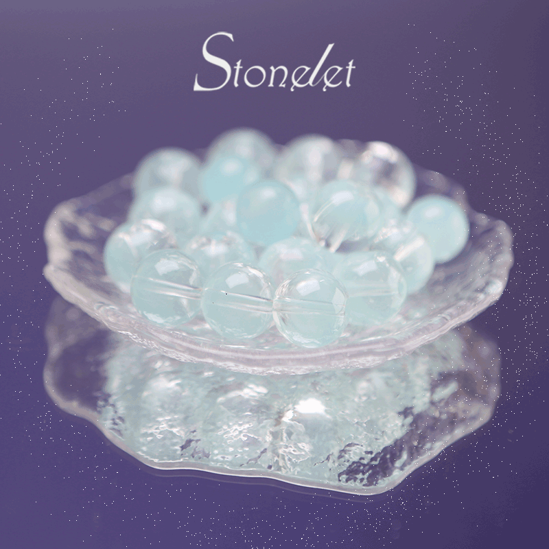 Stonelet DIY Bead Box(1oz) – Mixed Aesthetic Healing Energy Stones for Bracelet Making | Ins-Style, Relaxing, Creative Jewelry DIY Kit-9062