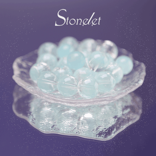 Stonelet DIY Bead Box(1oz) – Mixed Aesthetic Healing Energy Stones for Bracelet Making | Ins-Style, Relaxing, Creative Jewelry DIY Kit-9062