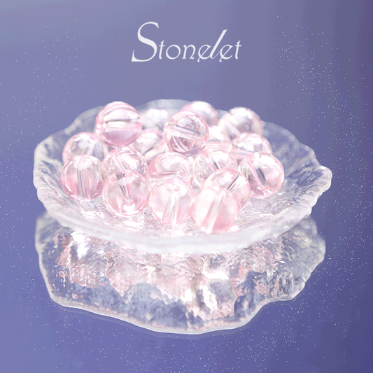 Stonelet DIY Bead Box(1oz) – Mixed Aesthetic Healing Energy Stones for Bracelet Making | Ins-Style, Relaxing, Creative Jewelry DIY Kit-9064