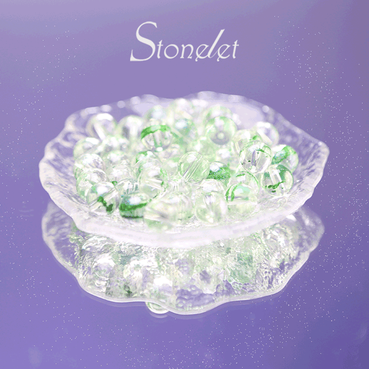 Stonelet DIY Bead Box(1oz) – Mixed Aesthetic Healing Energy Stones for Bracelet Making | Ins-Style, Relaxing, Creative Jewelry DIY Kit-9069