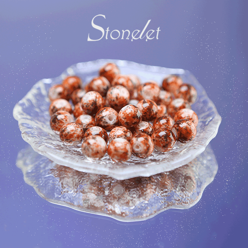 Stonelet DIY Bead Box(1oz) – Mixed Aesthetic Healing Energy Stones for Bracelet Making | Ins-Style, Relaxing, Creative Jewelry DIY Kit-9009